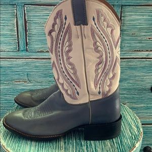 Justin Western Leather M3356 Boots